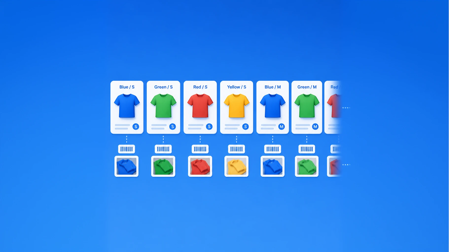 Unlimited products and variations